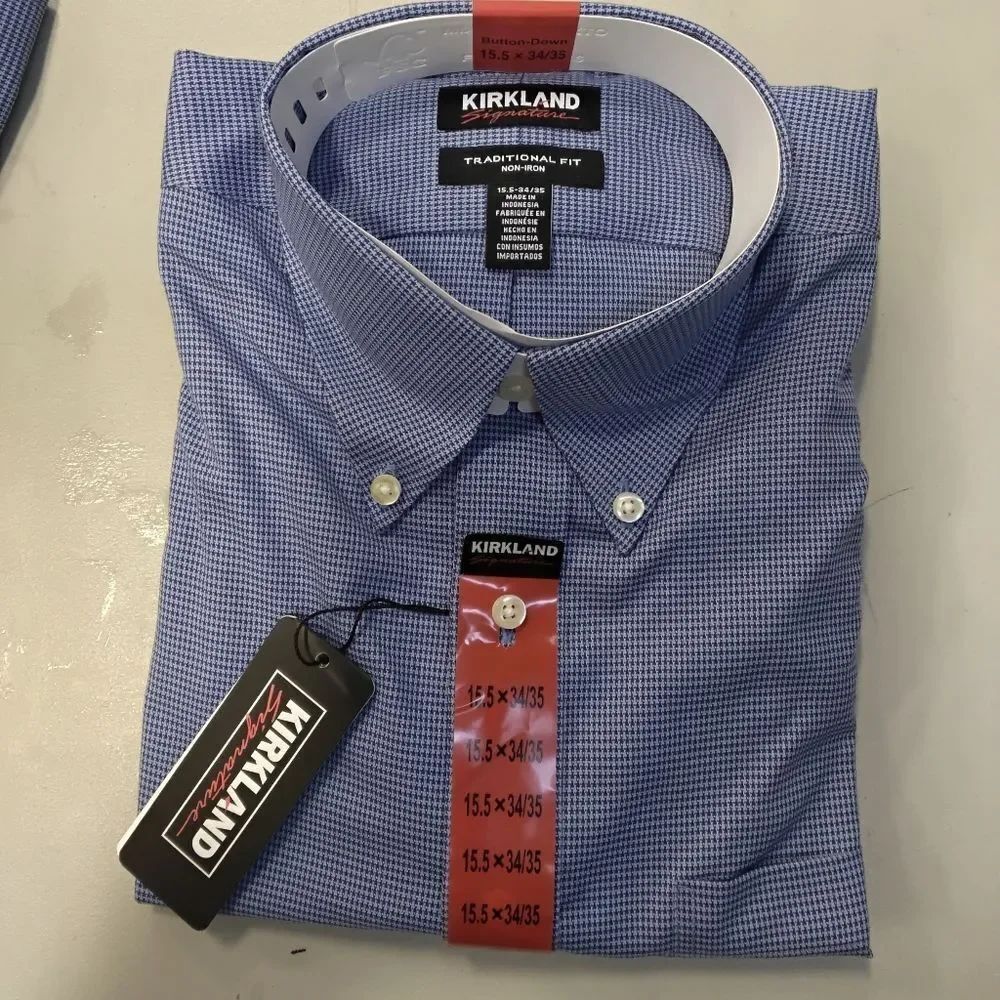 Kirkland Signature Blue Dress Shirt